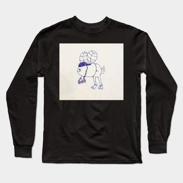 Snazzy Creature Long Sleeve T-Shirt by PuddinGal4302